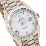 Rolex Day-Date 228239 Silver Black Dial - Image 2