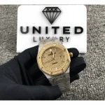 Audemars Piguet Royal Oak Iced Out Yellow Gold 15400SR.OO.1220SR.01 - Image 2