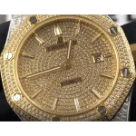 Audemars Piguet Royal Oak Iced Out Yellow Gold 15400SR.OO.1220SR.01 - Image 3