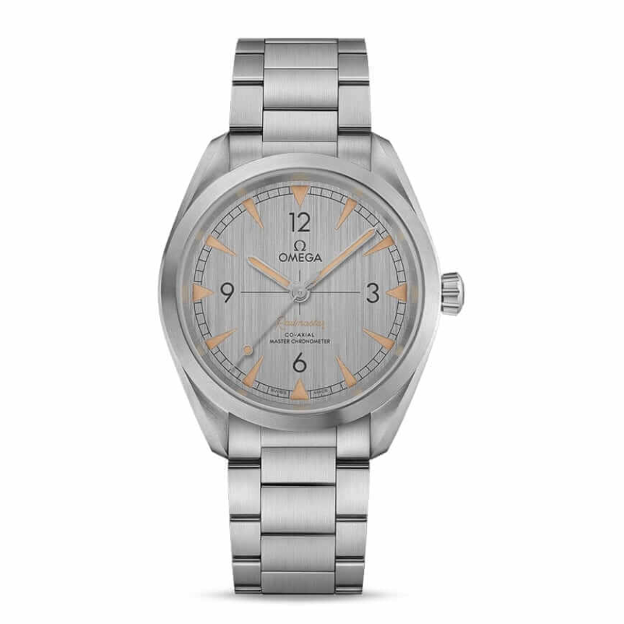 Omega-Railmaster-White-Replica Omega Seamaster Railmaster Co-Axial Master Steel White 220.10.40.20.06.001 - Image 1