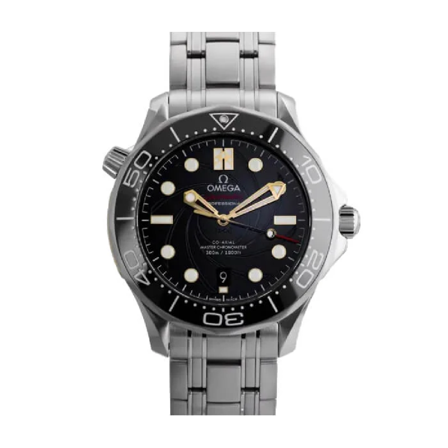 Omega-Seamaster-300-M-210.22.42.20.01.004-Replica-1 Omega Seamaster 210.22.42.20.01.001 Two-Tone Black Dial - Image 1