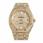 Audemars Piguet Royal Oak Iced Out Yellow Gold 15400SR.OO.1220SR.01