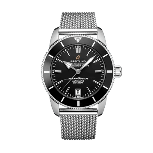 breitling_aB2010121B1A1_superocean_heritage_II_42_stainless_steel_black_bracelet_unitedluxurynet-2 Breitling Superocean Heritage II B20 AB2020121B1A1 Black Dial - Image 1