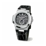 Patek Philippe Annual Calendar Chronograph 5960P-016 Platinum Grey Dial Leather - Image 2