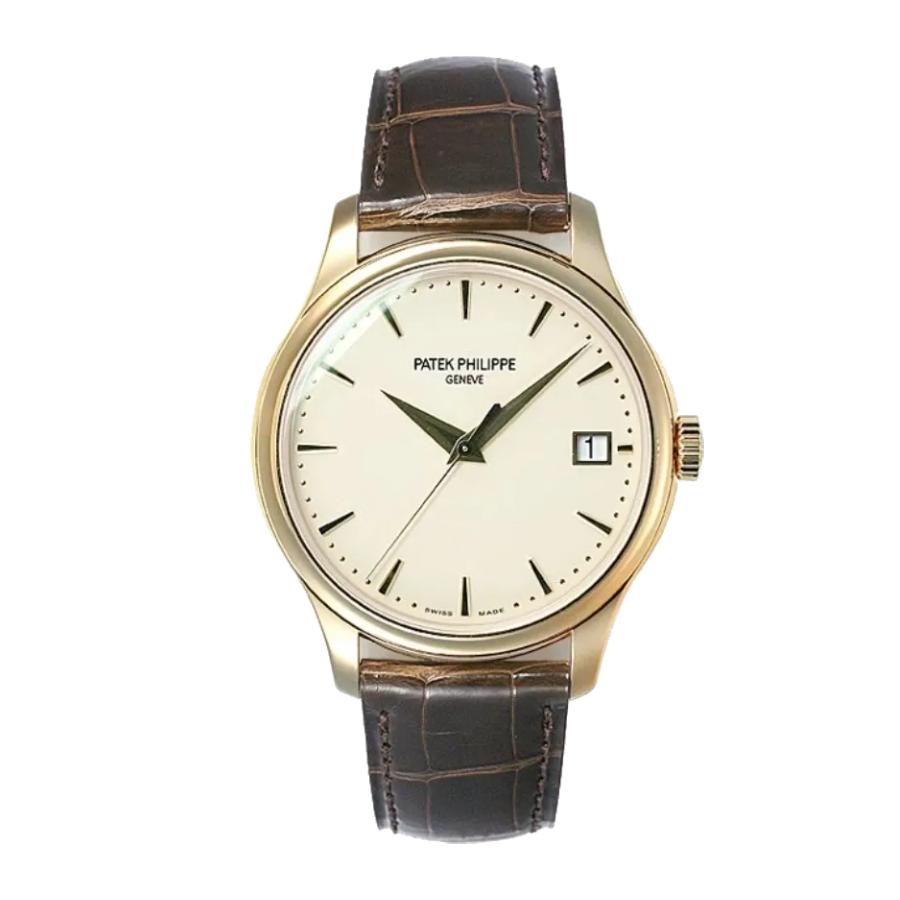 patek-philippe-calatrava-5227j-001-1 Patek Philippe Calatrava 5227J-001 Yellow Gold Ivory Dial - Image 1