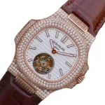 Patek Philippe Nautilus 5711 Tourbillon Jumbo Rose Gold - Image 2