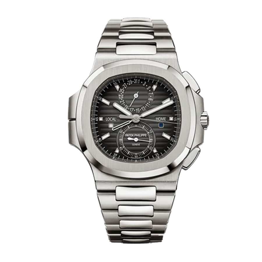patek-philippe-nautilus-travel-time-chronograph-stainless-steel-replica-1 Patek Philippe Nautilus Travel Time Chronograph 5990/1A-001 - Image 1