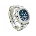 Patek Philippe Nautilus Chronograph 5980/1A-001 Blue Dial - Image 2