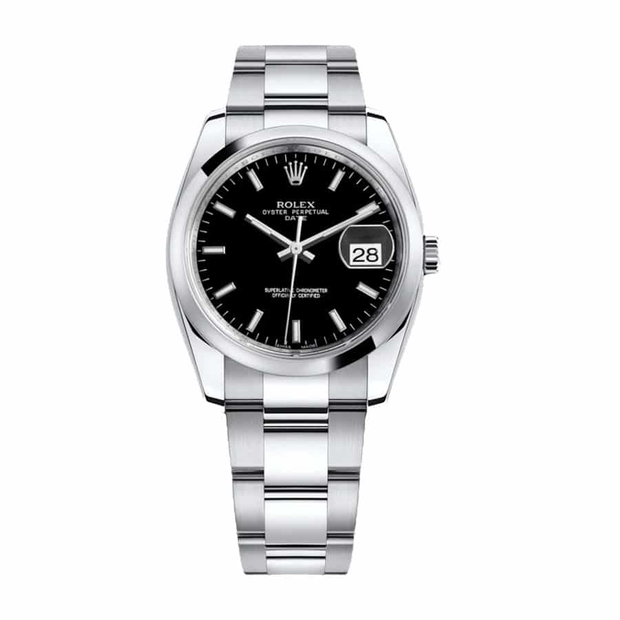 rolex-datejust-34mm-115200-steel-automatic-silver-dial Rolex Datejust 115200-0004 - Image 1