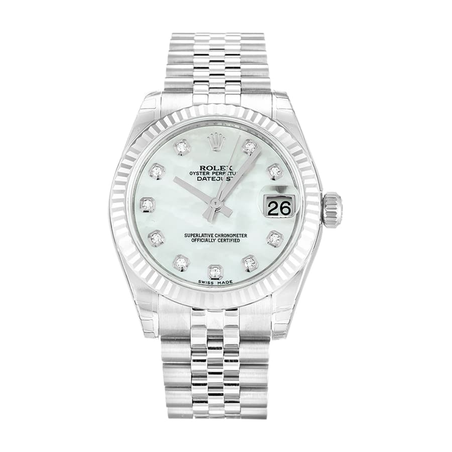 rolex-datejust-mother-of-pearl-diamond Rolex Datejust 178274 Diamond - Image 1