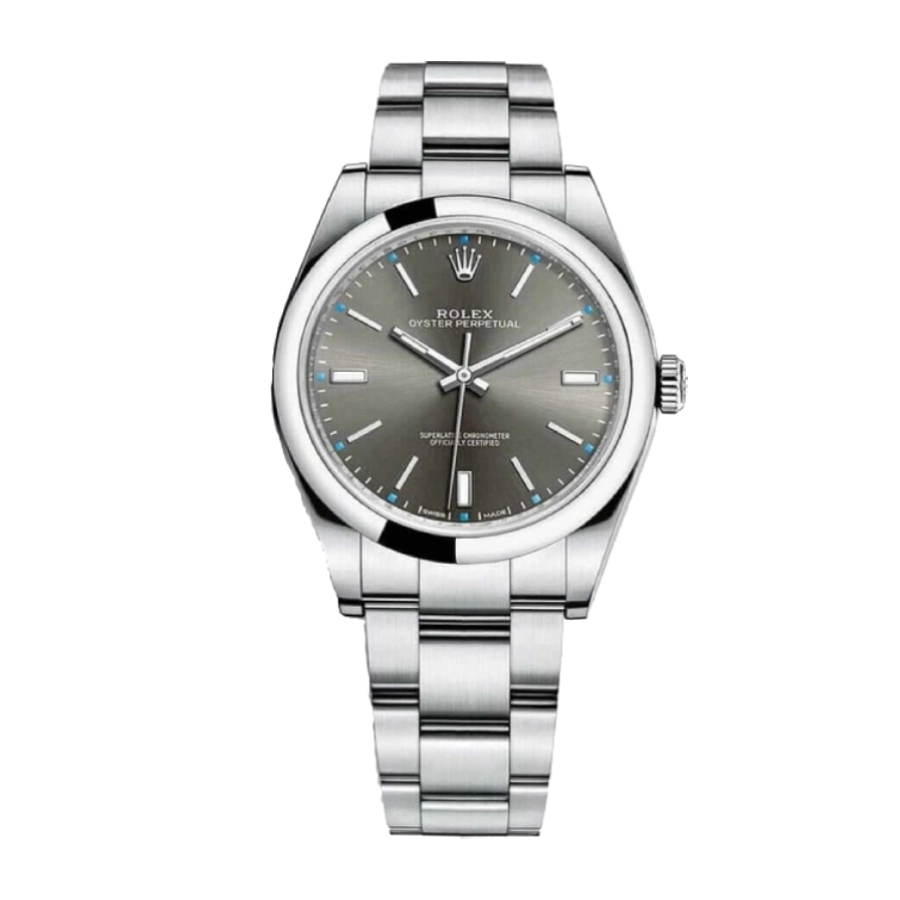 rolex-datejust-oyster-perpetual-114200-oyster-replica1 Rolex Datejust 116200 Black Dial - Image 1