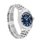 Rolex Day-Date 128239 Blue Diamond Dial - Image 2