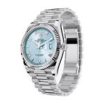 Rolex Day-Date 228236 Ice Blue Grooved - Image 2