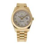 Rolex Day-Date 218238 Presidential  White Dial