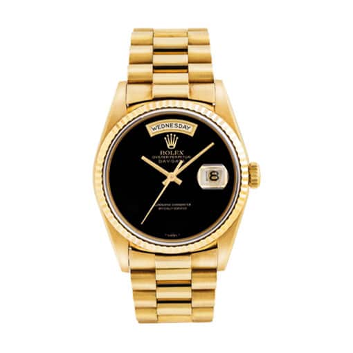 rolex-day-date-onyx-dial-18038-bulang-jubilee-replica Rolex Day-Date 18038 Onyx Dial - Image 1