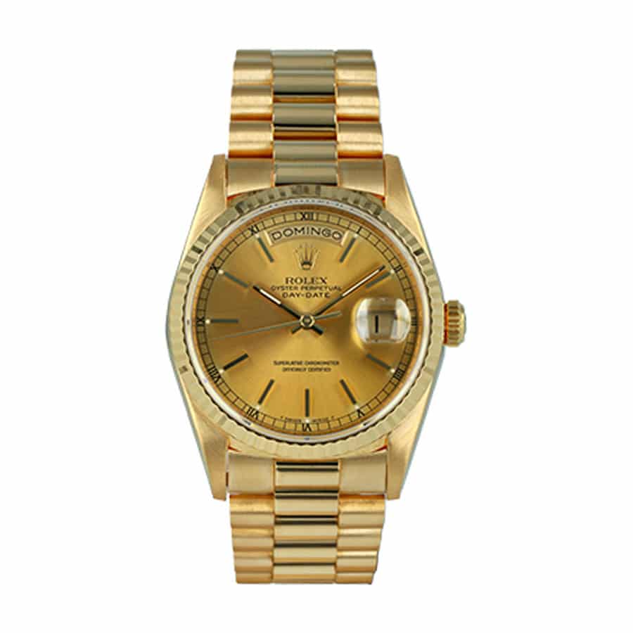 rolex-day-date-yellow-gold-champagne-dial-228238-replica Rolex Day-Date 228238 Yellow Gold - Image 1