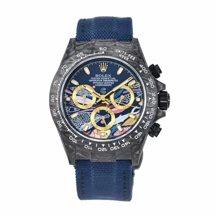 rolex-daytona-cosmograph-color-fish-pattern-dial-replica Rolex Cosmograph Daytona 2071401 Fish Pattern Dial - Image 1
