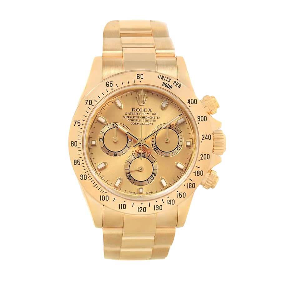 rolex-daytona-cosmograph-yellow-gold-dial-116528-replica Rolex Cosmograph Daytona 116528 Yellow Gold - Image 1