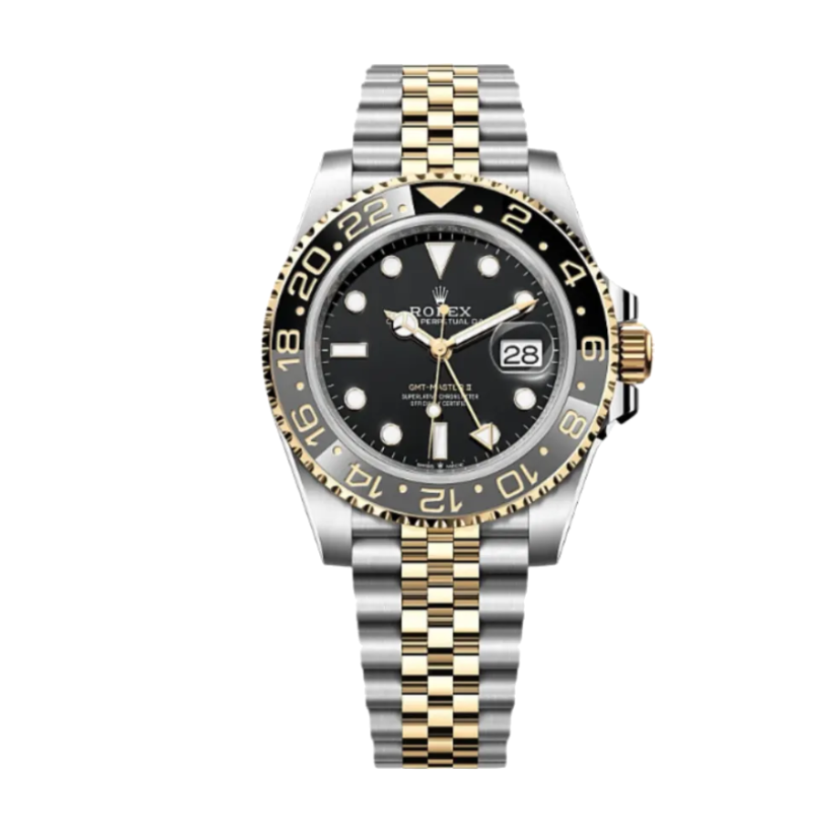 rolex-gmt-gold-jubilee-replica-2 Rolex GMT-Master II 126718GRNR Yellow Gold Jubilee - Image 1