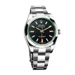 Rolex Milgauss 116400GV Green Crystal Black Dial - Image 2