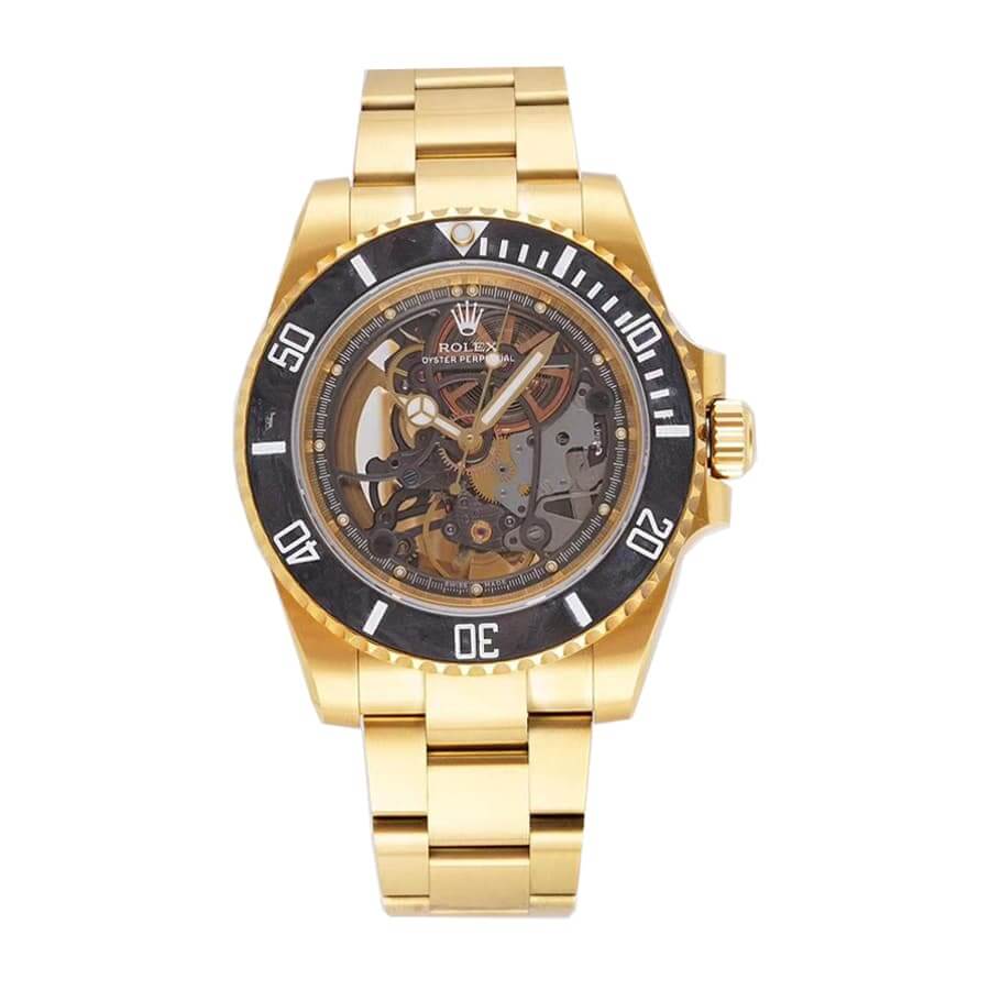 rolex-oyster-perpetual-skeleton-dial-steel-gold-114200-replica Rolex Submariner Oyster Perpetual Skeleton Dial Steel/Gold 114200 - Image 1
