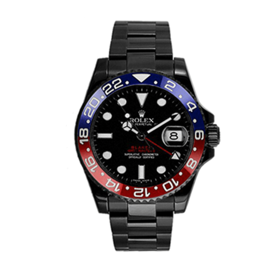 rolex-pepsi-blaken-black-replica-3 Rolex GMT-Master II 126710BLRO-0001 Blaken Pepsi - Image 1
