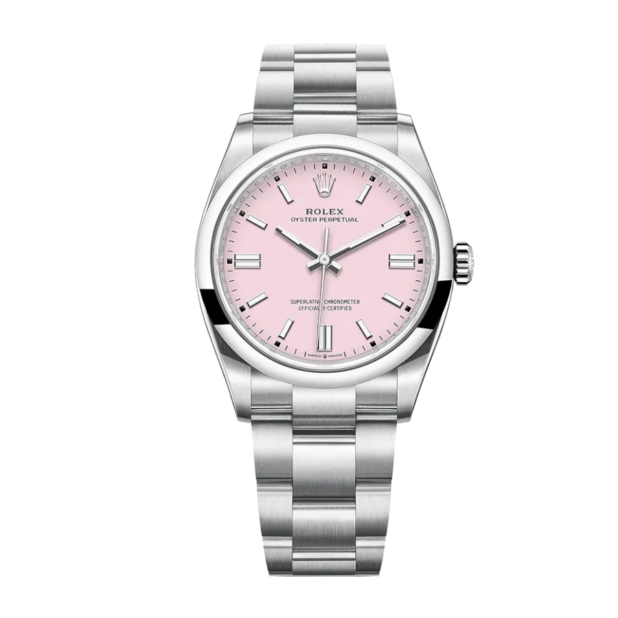 rolex-perpetual-pink-124300-replica-1 Rolex Oyster Perpetual 124300-0001 Blue Dial - Image 1