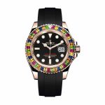 Rolex Yacht-Master 40 116655 Everose Gold Rainbow Bezel